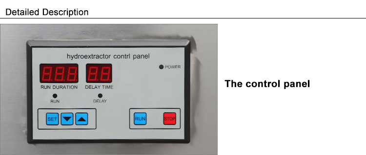 Centrifuge Fried Food Deoiling Fruit And Vegetable Dehydrator 304 Stainless Steel Centrifugal Dehydrator